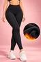 Women's Cold Weather Thermal Leggings High Waist Winter Leggings with Internal Padding - 4
