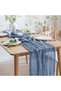 Cheesecloth Table Runner, 2 Pack Gauze Rustic Cheese Cloth Table Runner, Boho Wedding Decor, Table C - 2