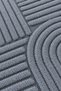Modern Wellsoft Elastic Carpet Cover 6m2 (200 X 300cm), Geometric Patterned, Soft Textured Carpet Protective Cover - 4