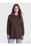 Embroidered Women's Thick Sweatshirt Tunic for Style Enthusiasts from Uzg Store - 2