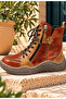 Genuine Leather Women's Boots Model Name: Artemis - 2
