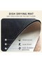 Drying Mat, Coffee Machine Mat, Quick-Dry Placemat, Kitchen Dish Draining Mat for Kitchen Ba - 2
