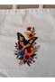 Natural Cotton Raw Fabric Figure Printed Practical Bag (35X41 cm) - 3