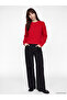 Esvab • Modern & Distinctive Zero Roba Collar Women's Knitwear Sweater - 2
