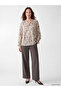 Esvab • Modern & Distinctive Roba Collar Floral Blouse - 2