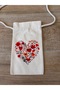 Cotton Raw Fabric Flower Figured Mobile Phone Bag