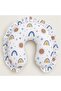 Frilly Breastfeeding Pillow and Support Cushion 100% Cotton Fabric