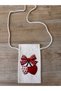 Cotton Raw Fabric Heart Figured Mobile Phone Bag