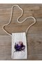 Cotton Raw Fabric Flower Figured Mobile Phone Bag