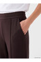Ozmarka New Season Brown Soft Touch Women's Jogger Sweatpants - 3