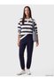 Ozmarka New Season Navy Blue Soft Touch Women's Jogger Sweatpants