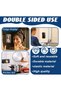 Removable and Attachable Double-Sided Suction Cup Silicone Phone Holder Removable Mirror Glass Tile Fixer Phone Stand Attachment Suction Cup Phone Holder - 3