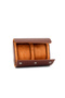 Premium 2-Piece Leather Watch Box Wristwatch Storage and Carrying Case Padded - 3