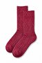 Women's Cherry Cashmere Blend Ribbed Socks 2-Pack - 2