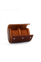 Premium 2'Licrocodile Leather Watch Box Wristwatch Storage and Carrying Box Padded - 3