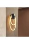 إنارة جدارية LED مودرن | تصميم أسود أنيق - إضاءة شمسية 4000K - 4
