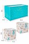 Baby 3-Piece Baby Organizer Set – Drawer Organizer and Diaper Storage Basket & Fabric Organizer for Diapers, Clothes, and Care Products - 2