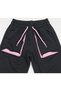 19010-26 Girl's Text Printed White Stripe Detailed Elastic Jogger Sweatpants 9–12 Years Old - 5