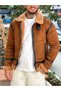 Marrakech Leather Belt Detailed Fur Lined Jacket - 3