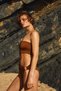 Padded-cup cut-out bandeau swimsuit - 2