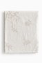 Jacquard-weave sateen tablecloth