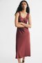 Lace-inset satin dress - 2