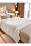 Ultra Soft Fluffy White Plush Bed End Runner