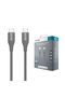 كابل USB-C إلى USB-C بقوة 100 واط للشحن السريع، طول 1.2 متر، كابل سيليكون من النوع C للشحن السريع ونقل البيانات - 3