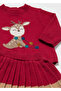 Baby Double Skirt Top Knitwear Set ^^^^^2829 - 3
