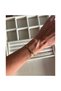 Unisex Gold Color Thin Herringbone Crushed Chain Bracelet - Adjustable Chain - 3