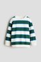 Printed brushed-inside sweatshirt