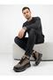Men's Sand Elastic Genuine Leather Lightweight Orthopedic Sole Casual Boots - 2