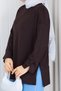 Oversize Long Tunic – Comfortable Fit with Side Detailing – Casual Women's Tunic - 4