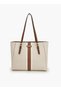 Printed Monogram Shopper Bag