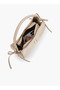 Metallic Accent Crossbody Bag with Detachable Strap - 7