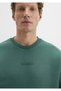M0S10586 Jeans Detailed Men's Sweatshirt Green - 5