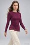 Lace Skirt Blouse 6180 Plum