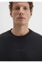 M0S10586 Jeans Detailed Men's Sweatshirt Black - 5