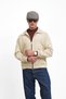 Zipper Detailed Suede Jacket - 6