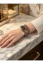 Forsining-Miler-(Gold& Silver) Snake Model Women Wrist Watch - 2