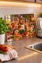 Glass Cutting Board with Bear and Forest Animals Theme - Glass Cutting Board |   30cm X 40cm - 3