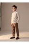 Boy's Crew Neck Basic Sweatshirt - 4