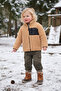 Welsoft Unisex Polar Children's Coat 1-5 Years Brown - 3