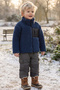 Welsoft Unisex Polar Children's Coat 1-5 Years Dark Blue - 2