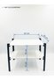 2-Tier Multi-Purpose Shelf Organizer Modular Organizer Storage Rack - 3