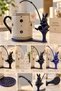 Rabbit Figured Shaking Tea Bag Holder Coaster Surprise Color Table Accessory - 2