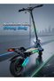 Folding Electric Scooter 1500W Powerful Motor, 48V 13Ah Battery, 60KM/H High Speed, 50KM R - 5