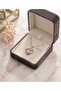 316L Steel Chain Silver Color Heart Stone Model Necklace - 4
