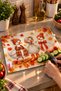 Glass Cutting Board with Goose Figure and Autumn Theme - Glass Cutting Board |   30cm X 40cm - 3