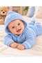 6 Months Baby Boy Hooded Knitwear Set – Knitted Cardigan Tracksuit - 3
